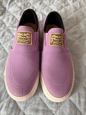 Nike Stefan Janoski Slip-On Canvas Shoes - Lavender Pink